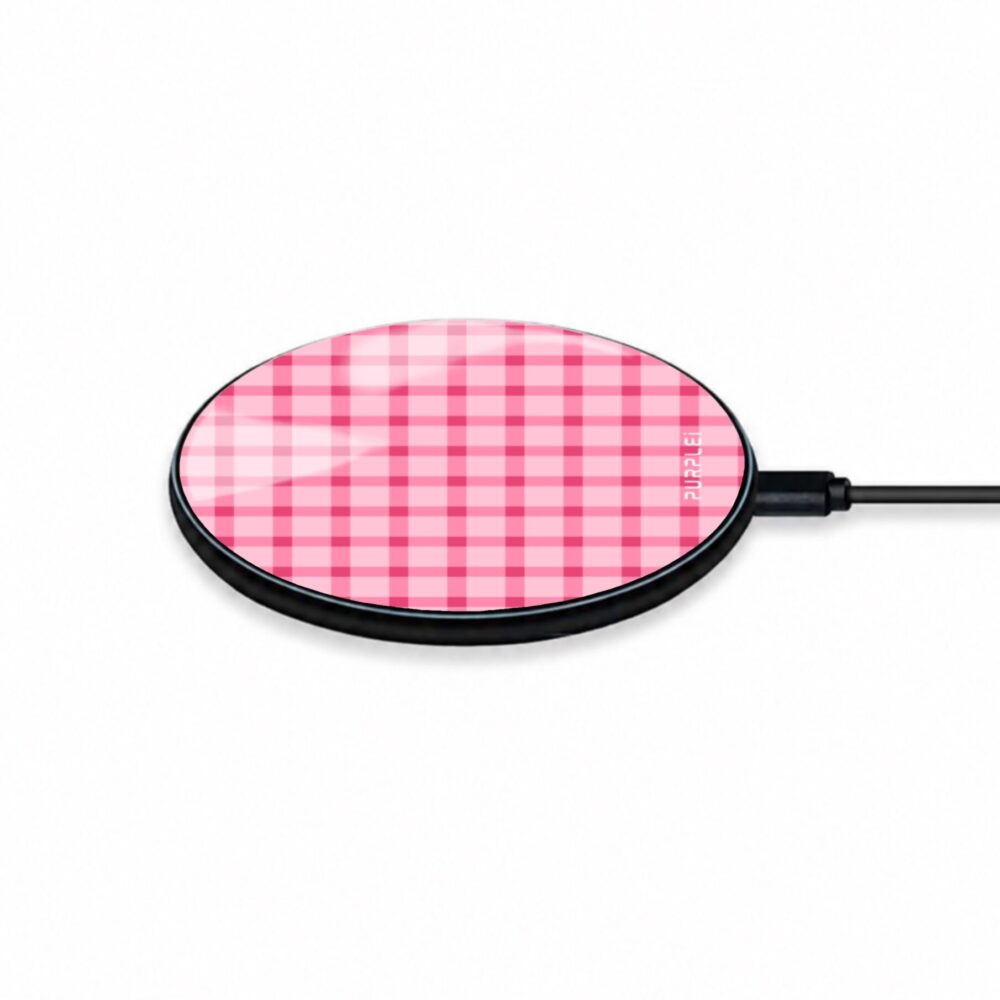 Pink Tartan - Belaidis Įkroviklis